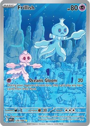 Frillish - 126/086 (126) Illustration Rare Holofoil