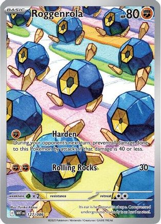 Roggenrola - 127/086 (127) Illustration Rare Holofoil