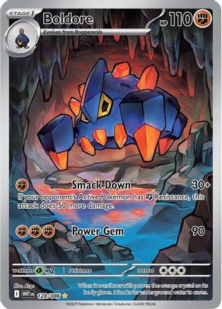 Boldore - 128/086 (128) Illustration Rare Holofoil