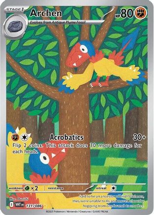 Archen - 131/086 (131) Illustration Rare Holofoil