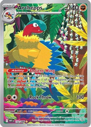 Archeops - 132/086 (132) Illustration Rare Holofoil