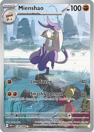 Mienshao - 134/086 (134) Illustration Rare Holofoil