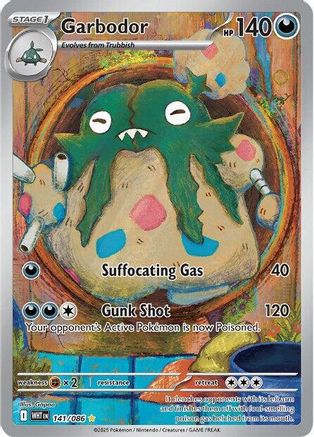 Garbodor - 141/086 (141) Illustration Rare Holofoil