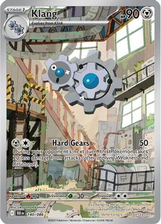 Klang - 140/086 (140) Illustration Rare Holofoil