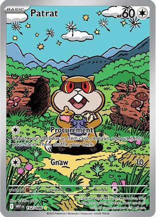 Patrat - 152/086 (152) Illustration Rare Holofoil