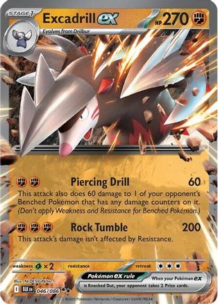 Excadrill ex (46) Double Rare Holofoil