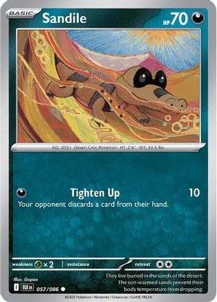 Sandile (57) Common Reverse Holofoil