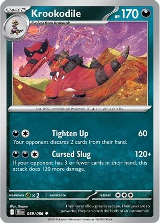Krookodile (59) Uncommon Holofoil