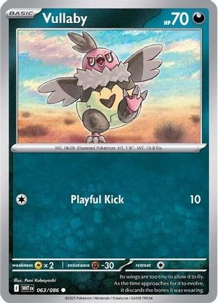 Vullaby (63) Common Reverse Holofoil
