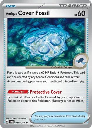 Antique Cover Fossil (80) Common