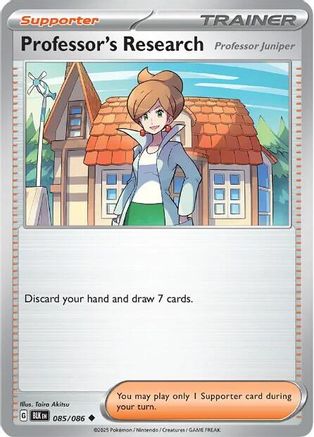 Professor's Research (85) Uncommon Reverse Holofoil