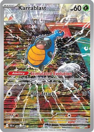 Karrablast - 094/086 (94) Illustration Rare Holofoil