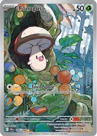 Foongus - 095/086 (95) Illustration Rare Holofoil