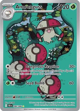 Amoonguss - 096/086 (96) Illustration Rare Holofoil