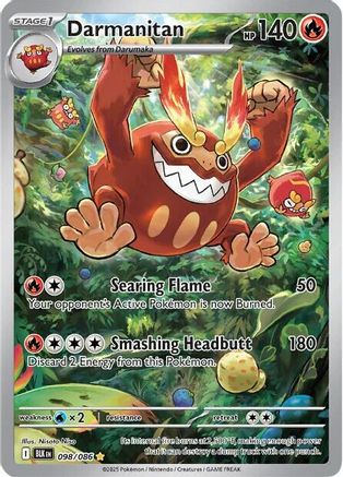 Darmanitan - 098/086 (98) Illustration Rare Holofoil