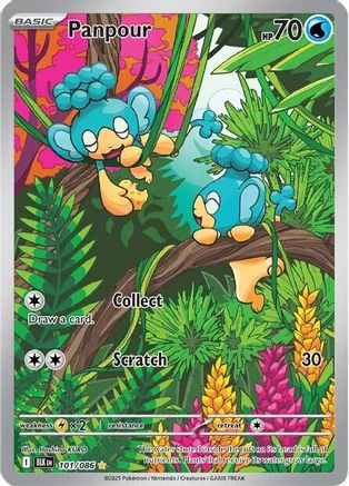 Panpour - 101/086 (101) Illustration Rare Holofoil