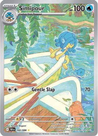 Simipour - 102/086 (102) Illustration Rare Holofoil