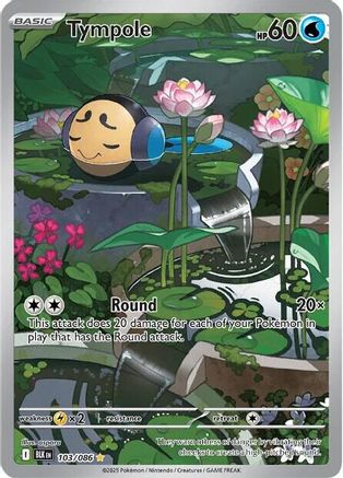 Tympole - 103/086 (103) Illustration Rare Holofoil