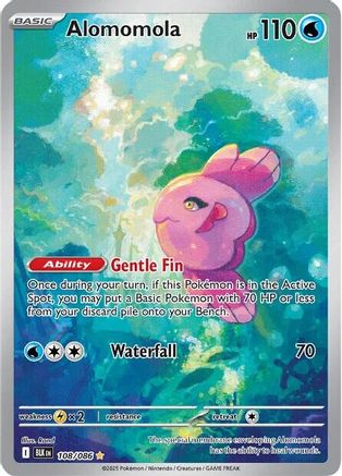 Alomomola - 108/086 (108) Illustration Rare Holofoil