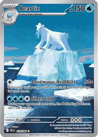 Beartic - 110/086 (110) Illustration Rare Holofoil