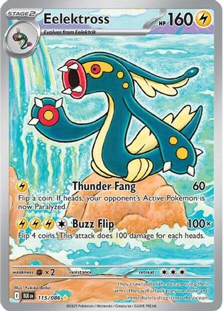 Eelektross - 115/086 (115) Illustration Rare Holofoil