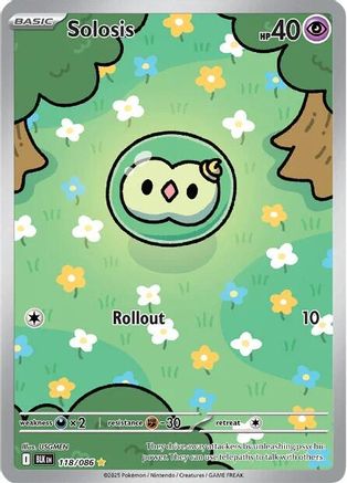 Solosis - 118/086 (118) Illustration Rare Holofoil