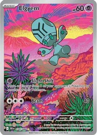 Elgyem - 120/086 (120) Illustration Rare Holofoil