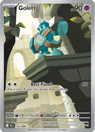 Golett - 122/086 (122) Illustration Rare Holofoil