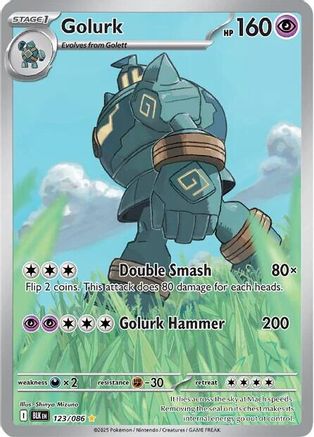 Golurk - 123/086 (123) Illustration Rare Holofoil