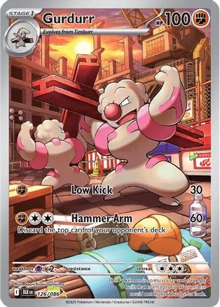 Gurdurr - 126/086 (126) Illustration Rare Holofoil