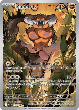 Landorus - 131/086 (131) Illustration Rare Holofoil