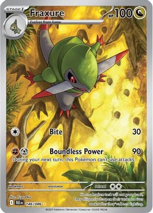 Fraxure - 146/086 (146) Illustration Rare Holofoil