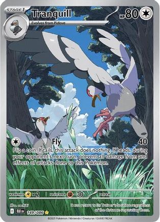 Tranquill - 149/086 (149) Illustration Rare Holofoil