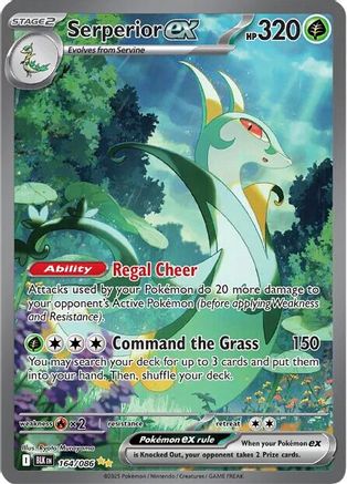 Serperior ex - 164/086 (164) Special Illustration Rare Holofoil