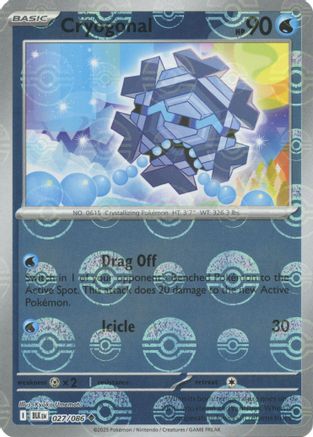 Cryogonal (Poke Ball Pattern) (27) Uncommon Holofoil