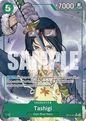 Tashigi (Alternate Art) (OP12-031) - Legacy of the Master Foil (Cabinet-NM)