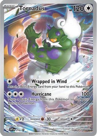 PKM - Tornadus - 210 (210) Promo Holofoil