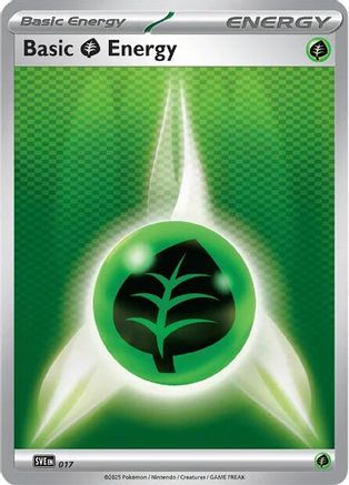 Basic Grass Energy - 017 Common Reverse Holofoil
