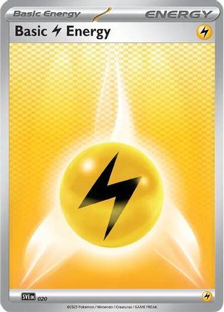 Basic Lightning Energy - 020 (20) Common Reverse Holofoil
