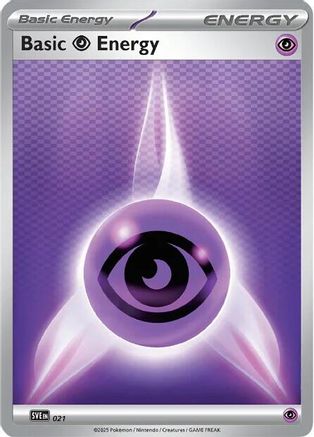Basic Psychic Energy - 021 (21) Common Reverse Holofoil