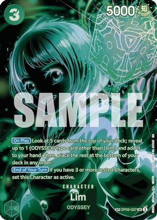 Lim (SP) (OP09-037) - Legacy of the Master Foil (Cabinet-NM)