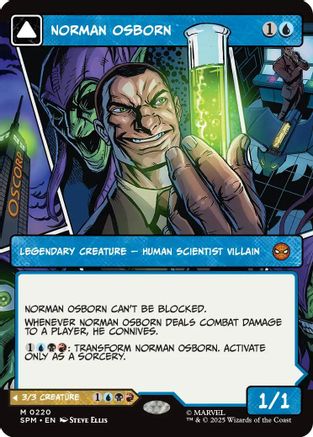 Norman Osborn (Borderless) (SPM-220) - Marvel's Spider-Man (Cabinet-NM)
