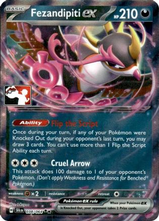 Fezandipiti ex - 038/064 (Series 7) (38) Double Rare Holofoil