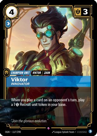 Viktor, Innovator (117/298) - Origins Foil