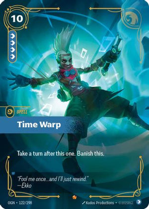 Time Warp (122/298) - Origins Foil (Cabinet-NM)