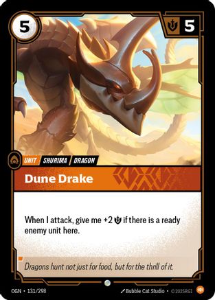 Dune Drake (131/298) - Origins Foil