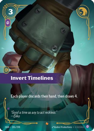 Invert Timelines (201/298) - Origins Foil