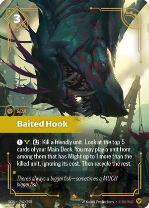 Baited Hook (242/298) - Origins Foil (Cabinet-NM)
