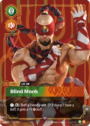Lee Sin, Blind Monk (257/298) - Origins Foil