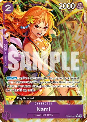 Nami (Alternate Art) (PRB02-012) - Premium Booster -The Best- Vol. 2 Foil (Cabinet-NM)